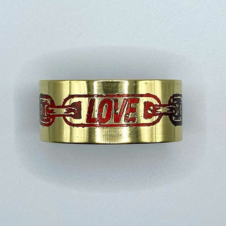 Bracelet Love top view by Studio Daboo